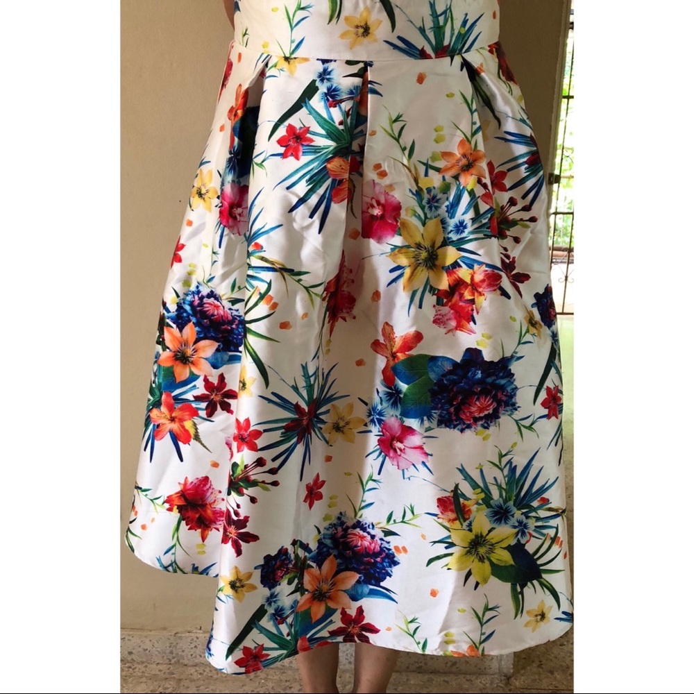 💐🌼Long floral skirt